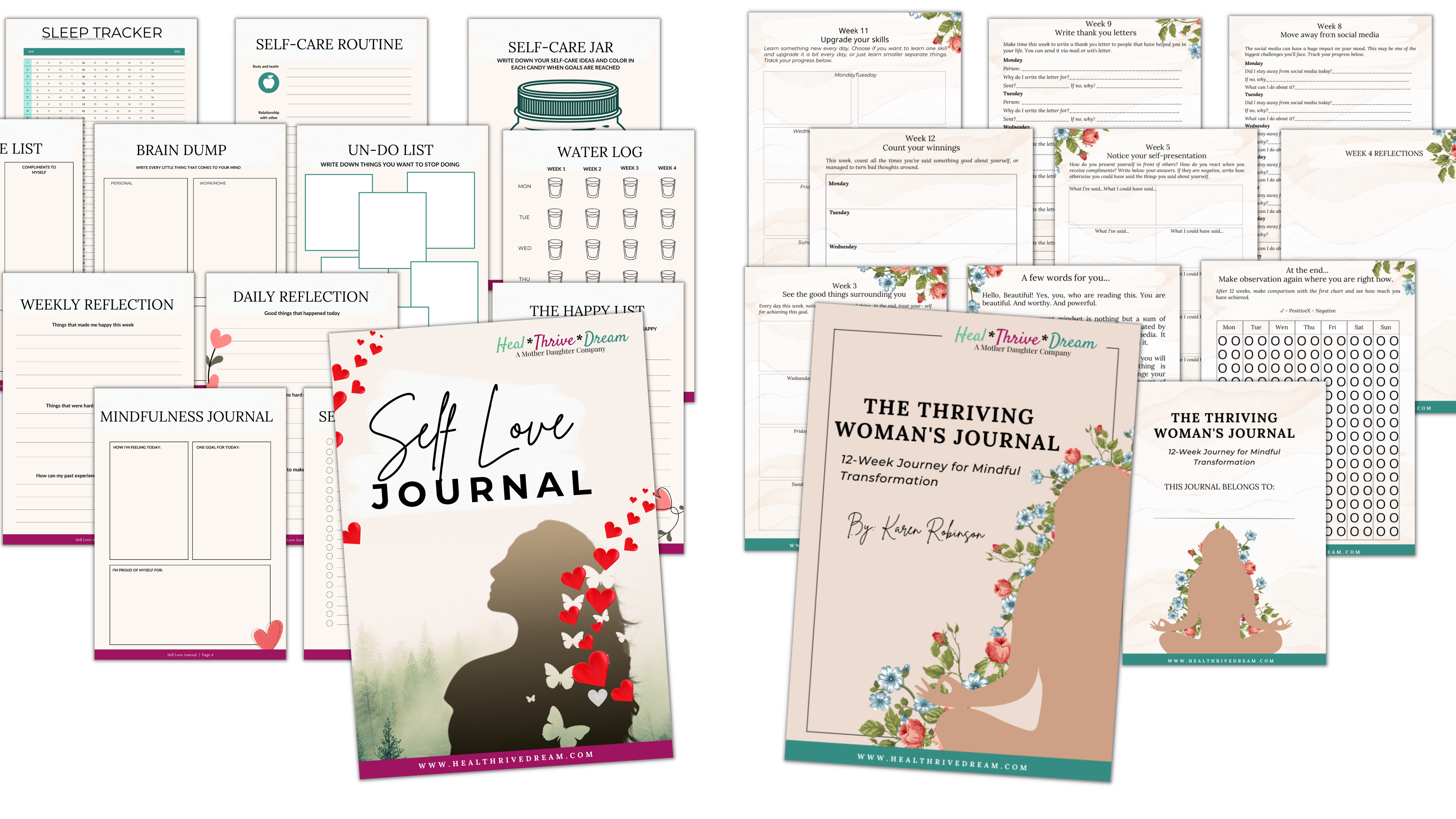 Self-Love and The Thriving Woman’s Journal