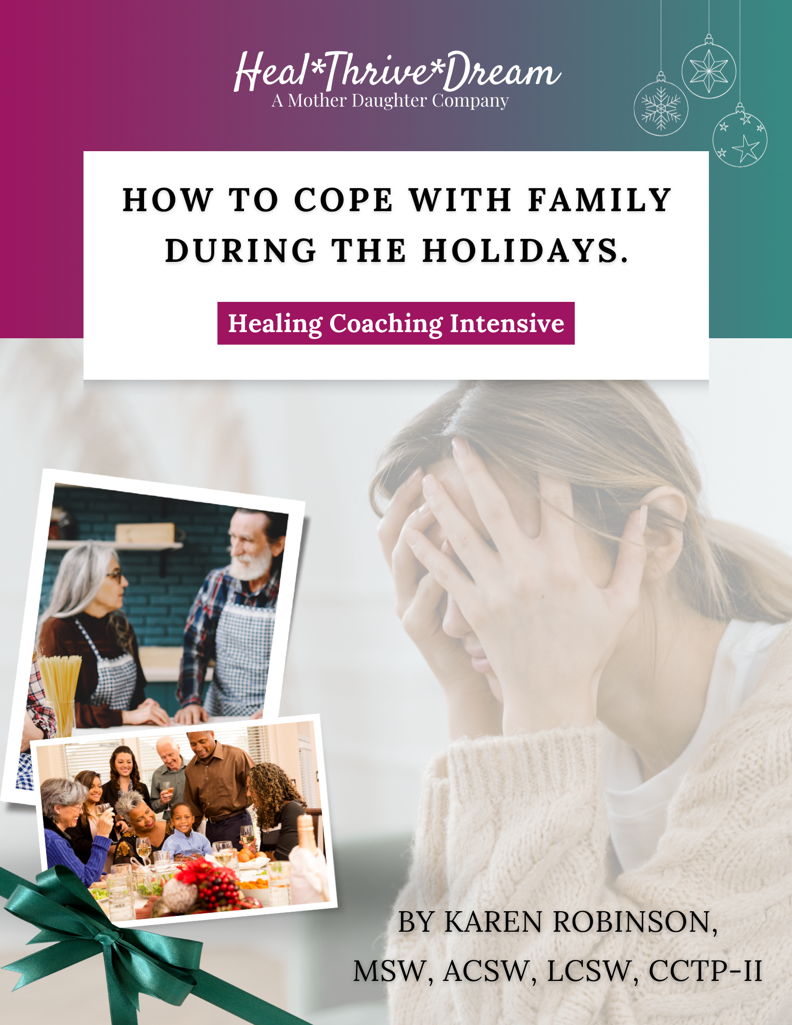 How to Cope with Family During the Holidays.