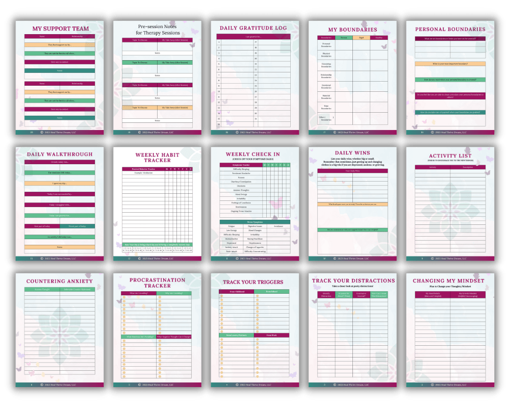 My Healing Planner